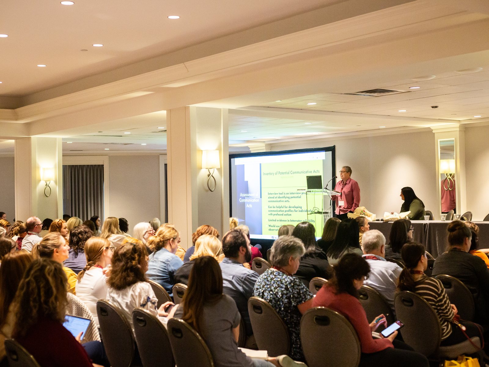 Attendees at the Profound Autism Summit